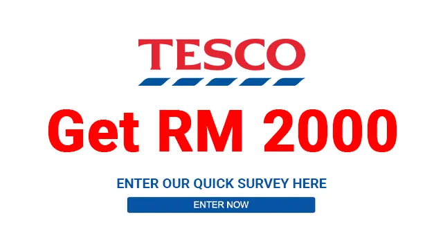 Win TESCO Gift Card worth 2,000RM | Permainan | XWorld