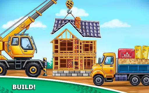 Truck wala games Build a house | Games | XWorld
