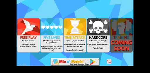 Mix 'n Match | เกม | XWorld