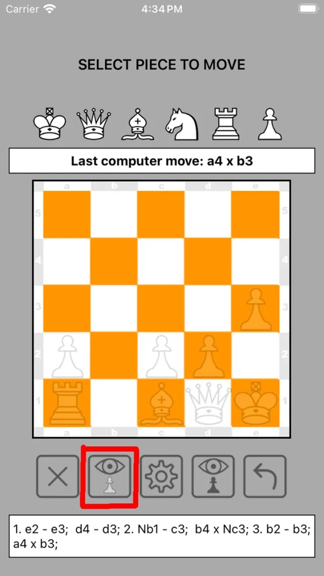 Blindfold Chess 5x5 | Игры | XWorld