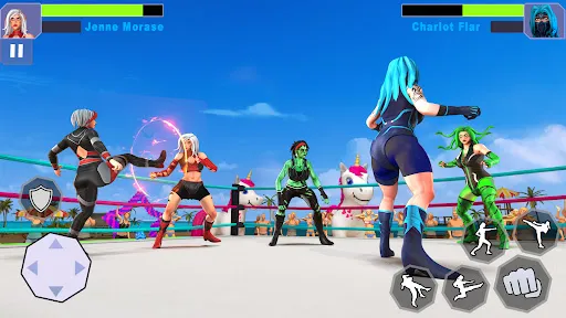 Bad Girls Wrestling Game | Jogos | XWorld