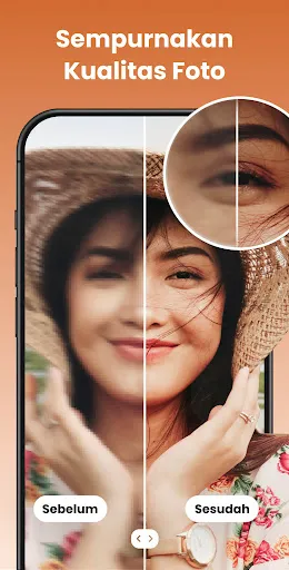 UpFoto - AI Photo Enhancer | Permainan | XWorld