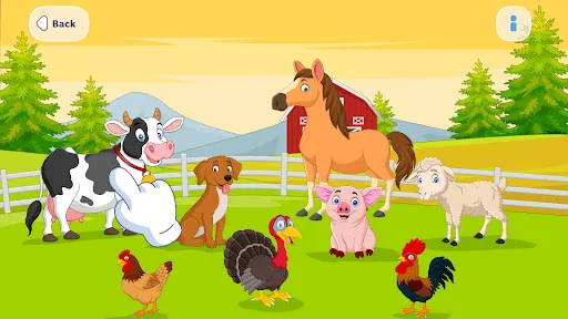 Games for toddlers: Pet sounds | Permainan | XWorld
