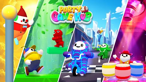 Party Game Hub 3D: 4 jogadores | 游戏 | XWorld Party Game Hub 3D: 4 jogadores | 游戏 | XWorld