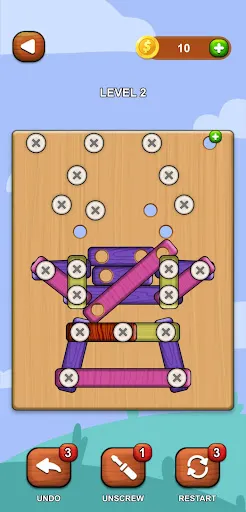 Wood Screw Nuts & Bolts Puzzle | Jogos | XWorld