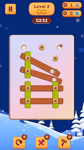 Crazy Screws: Wood Bolts&Nuts | Games | XWorld