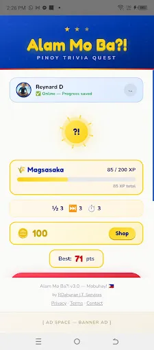 Alam Mo Ba?! Pinoy Quiz | 游戏 | XWorld