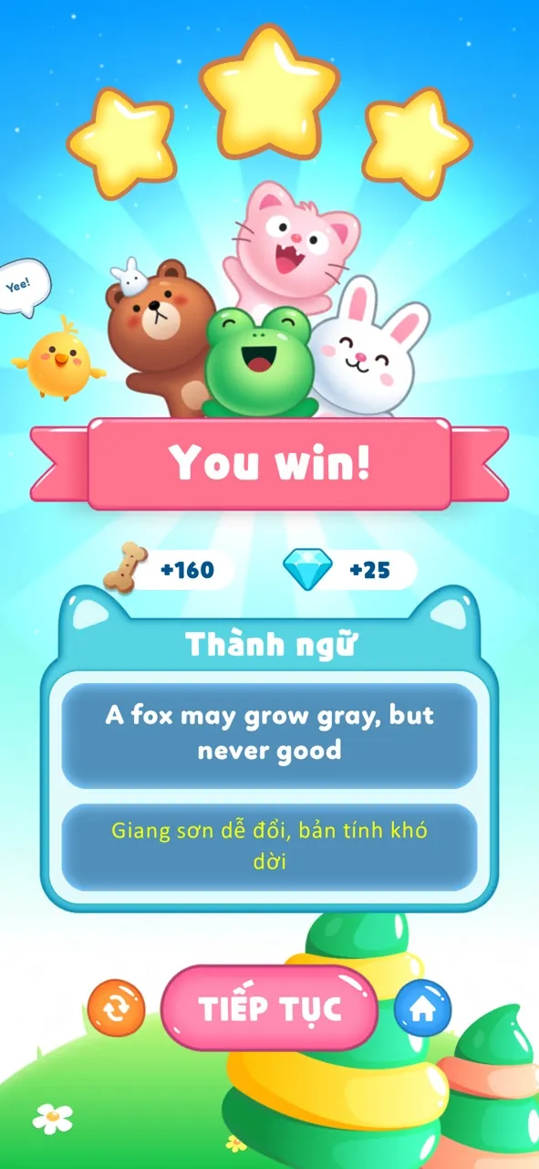 Bucha học ngoại ngữ - Từ vựng | Games | XWorld