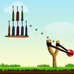 XWorld | Bottle Shooter Slingshot Game