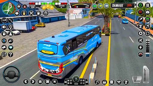 sim mengemudi bus game bus 3d | Jogos | XWorld