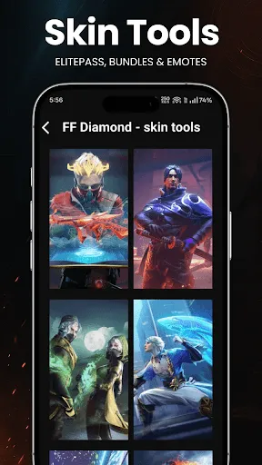 FFF FF SkinTool, Fix Lag:Emote | Permainan | XWorld