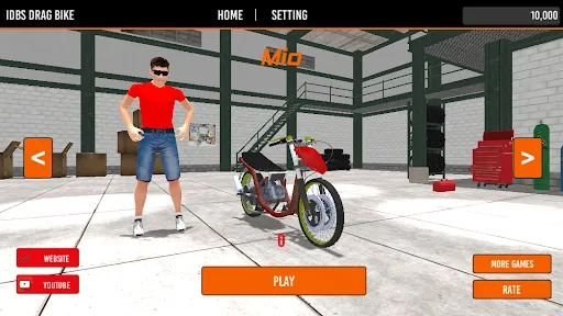 IDBS Drag Bike Simulator | Permainan | XWorld