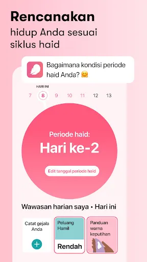 Kalender Menstruasi Flo | Permainan | XWorld