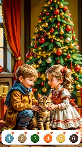 Pintura por Números de Navidad | juego | XWorld Pintura por Números de Navidad | juego | XWorld