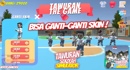 Tawuran Sekolah Simulator | Permainan | XWorld