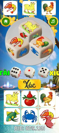 Bau cua bien cat | Games | XWorld