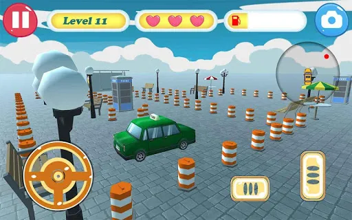 Modern Car Parking Toon Taxi | เกม | XWorld