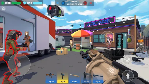 Polygun Arena: Online Shooter | Permainan | XWorld