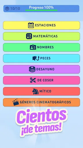 Puentes de Palabras Conexiones | juego | XWorld