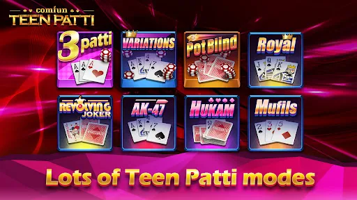 Teen Patti Comfun Card Online | 游戏 | XWorld