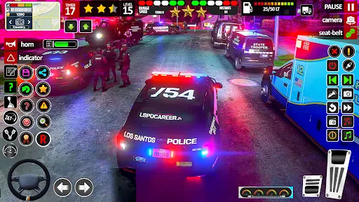 City Cop Car Chase Game | 游戏 | XWorld