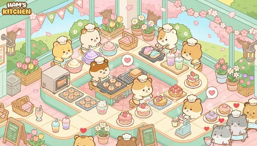 Ham's Kitchen : Cute Food Game | Permainan | XWorld