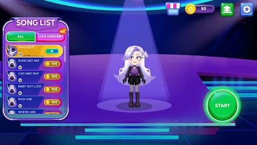 Fearlett Music Galaxy Beat | เกม | XWorld