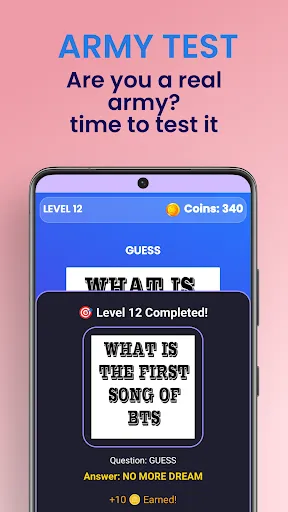 BTS Quiz for ARMY 2025 | Permainan | XWorld