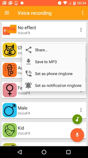 VoiceFX - Pengubah Suara denga | Permainan | XWorld