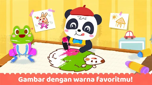 Buku Mewarnai Bayi Panda | Permainan | XWorld