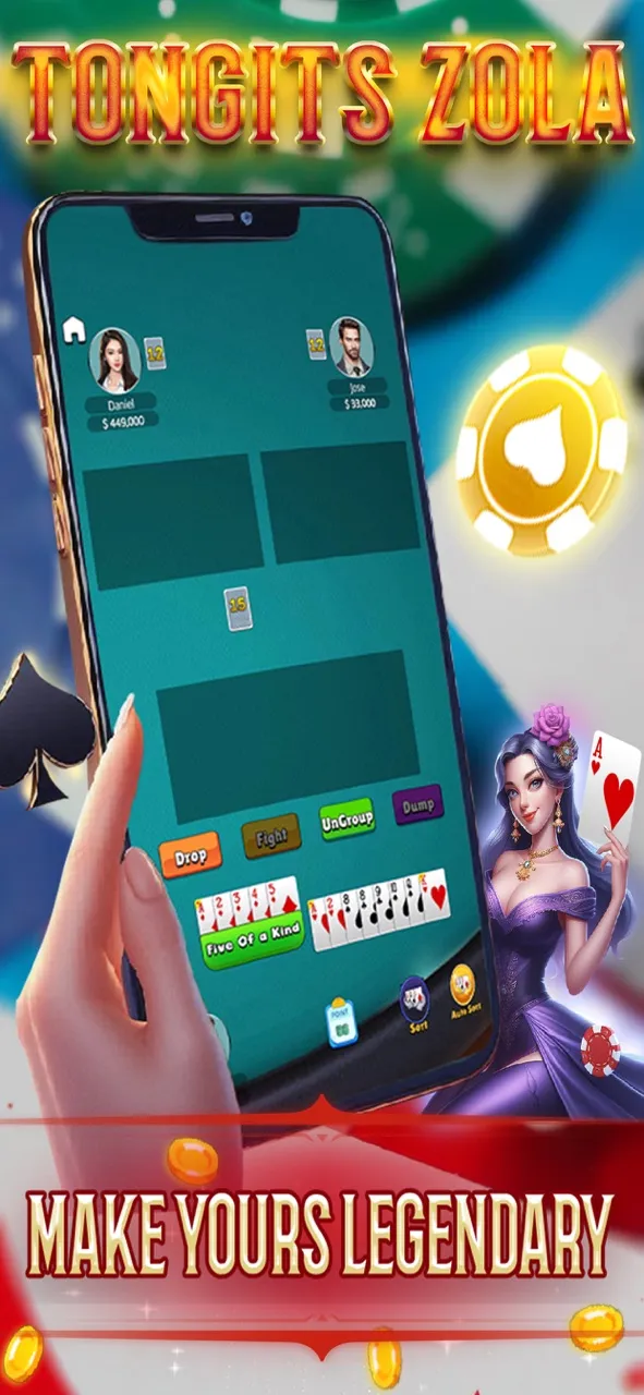 Tongits Offline Zola | Games | XWorld