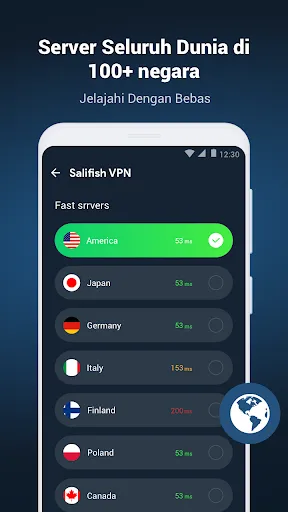 SailfishVPN - VPN Cepat&Aman | Permainan | XWorld