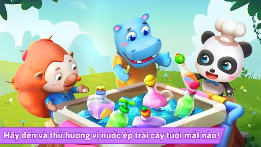 Nhà Pha Chế Nước Ép Gấu Trúc | Games | XWorld