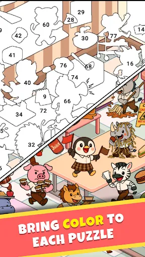 Sticker by Number - Color Book | Games | XWorld