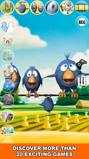 Talking Birds On A Wire | Games | XWorld Talking Birds On A Wire | Games | XWorld