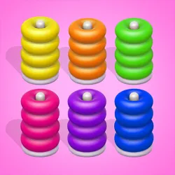 XWorld | Color Sort 3D — Hoop Stack