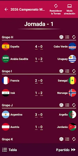 Simulador de Campeonato Mundo | juego | XWorld Simulador de Campeonato Mundo | juego | XWorld