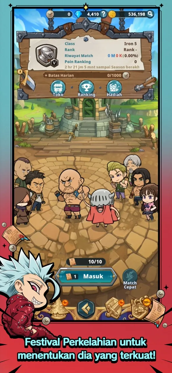 The Seven Deadly Sins: Idle | Permainan | XWorld