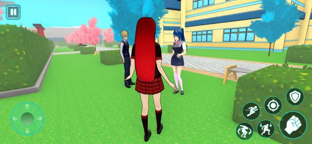 Anime games: high school life | Games | XWorld