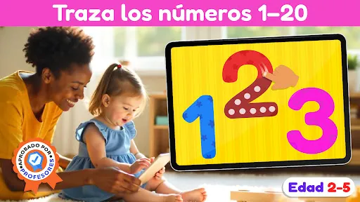 123 Number Learn, Trace, Count | juego | XWorld