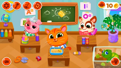 Bubbu School – Mis animalitos | juego | XWorld