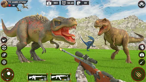 Wild Dino Hunting Animal Games | เกม | XWorld