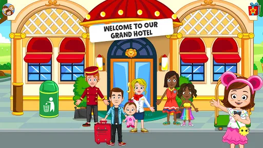 My Town Hotel Games for kids | Permainan | XWorld