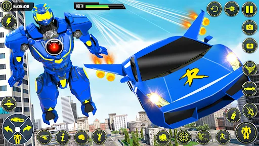 Muscle Car Robot Car Game | Jogos | XWorld