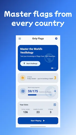 Only Flags: Flag Games & Quiz | Permainan | XWorld