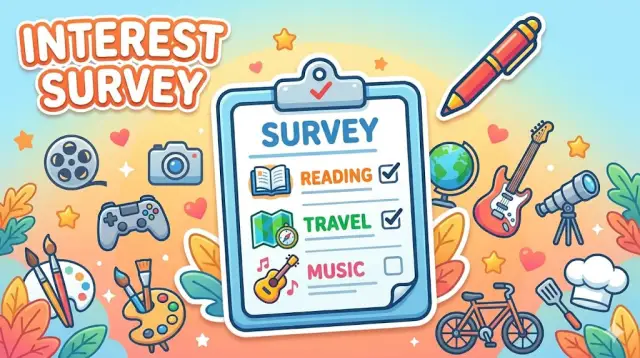 Interest Survey | Games | XWorld