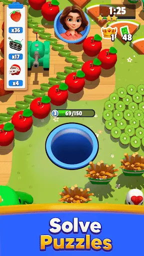 Shoppin' Drop - Hole Puzzle | Games | XWorld