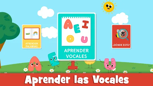 Vocales para niños 3 a 5 años | juego | XWorld