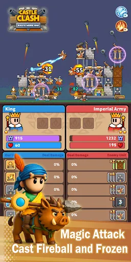 Castle Clash-Build & Merge War | Permainan | XWorld