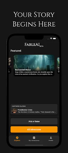 FableAI - Infinite Adventures | 游戏 | XWorld